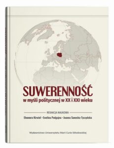 Okładka: Suwerenność w myśli politycznej w XX i XXI wieku