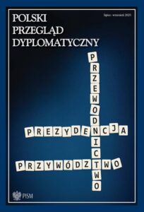 Okładka: Polski Przegląd Dyplomatyczny 3/2025