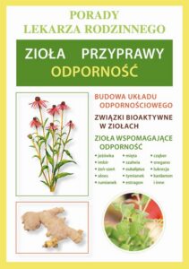 Okładka: Zioła, przyprawy – odporność. Porady lekarza rodzinnego