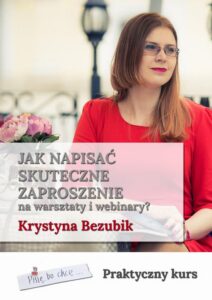 Okładka: Jak napisać skuteczne zaproszenie na warsztaty i webinary