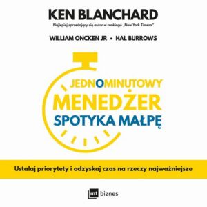 Okładka: Jednominutowy Menedżer spotyka małpę