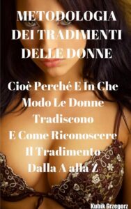 Okładka: Metodologia dei tradimenti delle Donne