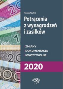Okładka: Potrącenia z wynagrodzeń i zasiłków 2020