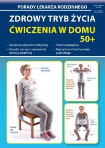 Okładka: Zdrowy tryb życia. Ćwiczenia w domu 50+