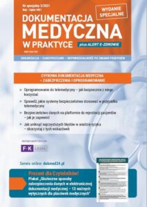 Okładka: Dokumentacja medyczna w praktyce