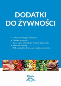 Okładka: Dodatki do żywności