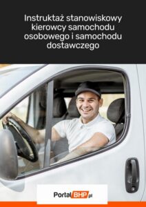 Okładka: Instruktaż stanowiskowy kierowcy samochodu osobowego i samochodu dostawczego