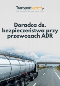 Okładka: Doradca ds. bezpieczeństwa przy przewozach ADR
