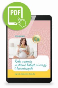 Okładka: Rola wapnia w diecie kobiet w ciąży i karmiących