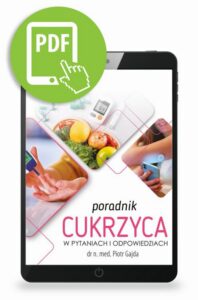 Okładka: Poradnik Cukrzyca w pytaniach i odpowiedziach