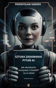 Okładka: Sztuka zadawania pytań AI: Jak skutecznie korzystać z ChatGPT na co dzień
