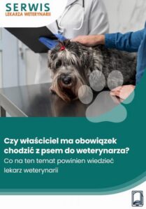 Okładka: Czy właściciel ma obowiązek chodzić z psem do weterynarza?