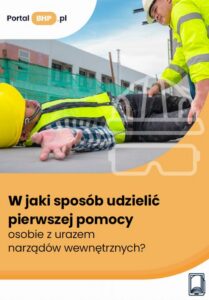 Okładka: W jaki sposób udzielić pierwszej pomocy osobie z urazem narządów wewnętrznych?