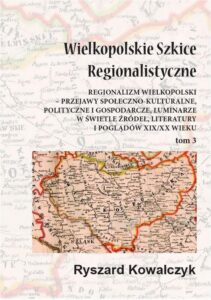 Okładka: Wielkopolskie szkice regionalistyczne Tom 3