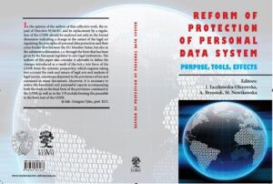 Okładka: Reform Of Protection Of Personal Data System – Purpose, Tools