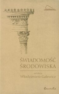 Okładka: Świadomość środowiska