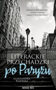 Okładka: Literackie przechadzki po Paryżu