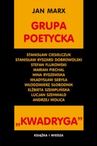 Okładka: Grupa poetycka KWADRYGA