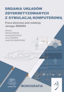 Okładka: Drgania układów zdyskretyzowanych z symulacją komputerową.