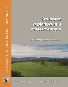 Okładka: Krajobraz w planowaniu przestrzennym