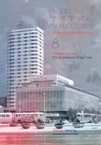 Okładka: Studia z Architektury Nowoczesnej, tom 8