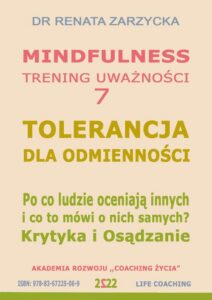 Okładka: Tolerancja dla odmienności. Krytyka i Osądzanie. Po co ludzie oceniają innych i co to mówi o nich samych?
