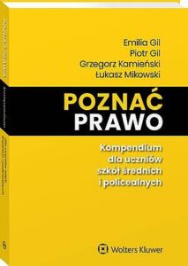 Okładka: Poznać prawo. Kompendium dla uczniów szkół średnich i policealnych