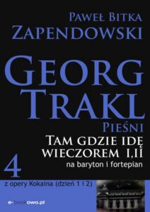 Okładka: Tam gdzie idę wieczorem