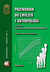 Okładka: Przewodnik do ćwiczeń z antropologii