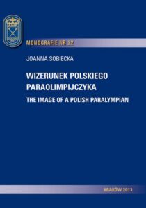Okładka: Wizerunek polskiego paraolimpijczyka