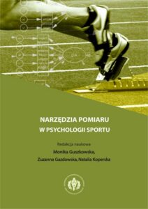 Okładka: Narzędzia pomiaru w psychologii sportu