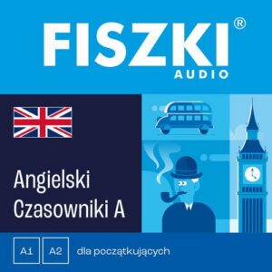 Okładka: FISZKI audio – angielski – Czasowniki dla początkujących