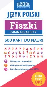 Okładka: Język polski Fiszki gimnazjalisty. Gimtest OK!
