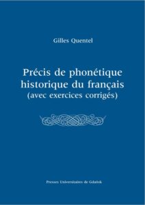 Okładka: Précis de phonétique historique du françias (avec excercices corrigés)