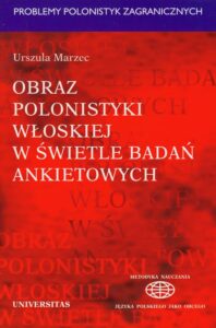 Okładka: Obraz polonistyki włoskiej w świetle badań ankietowych