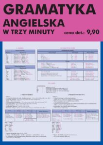 Okładka: Gramatyka angielska w trzy minuty