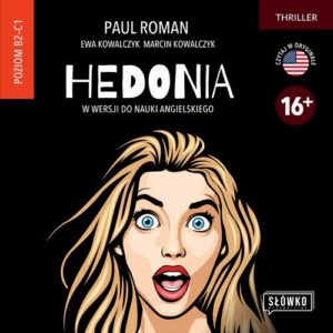 Okładka: Hedonia w wersji do nauki angielskiego