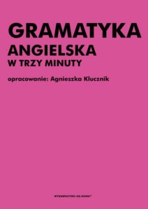 Okładka: Gramatyka angielska w trzy minuty