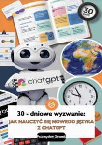 Okładka: 30-dniowe wyzwanie: jak nauczyć się nowego języka z ChatGPT