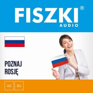 Okładka: FISZKI audio – rosyjski – Poznaj Rosję