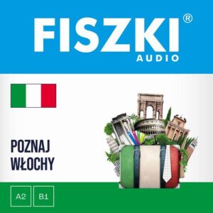 Okładka: FISZKI audio – włoski – Poznaj Włochy