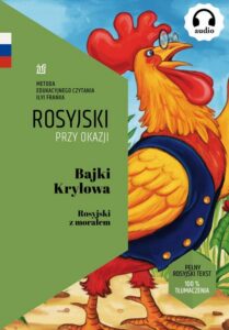 Okładka: Bajki Kryłowa. Rosyjski z morałem. Tekst dwujęzyczny + audiobook