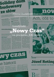 Okładka: Londyński „Nowy Czas” na początku XXI wieku