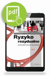 Okładka: Ryzyko rezydualne- chorób układu sercowo naczyniowego, t.1