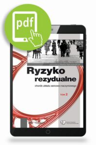 Okładka: Ryzyko rezydualne- chorób układu sercowo-naczyniowego, t. 2