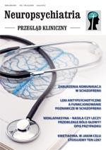 Okładka: Neuropsychiatria. Przegląd Kliniczny NR 2(2)/2009
