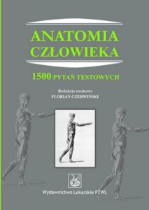 Okładka: Anatomia człowieka. 1500 pytań testowych