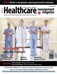 Okładka: Healthacare Management Magazine 7 (12)/2013 wrzesień – październik