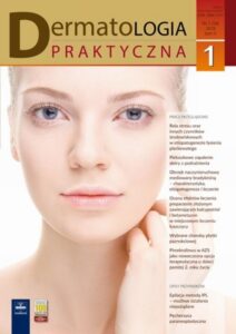 Okładka: Dermatologia Praktyczna 1/2018