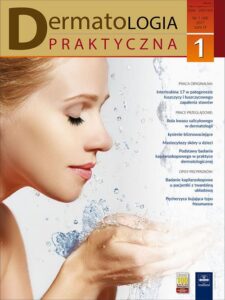 Okładka: Dermatologia Praktyczna 1/2017